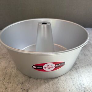 Fat Daddio's ProSeries Anodized Aluminum Angel Food Cake Pan, 8 x 3.75 Inch